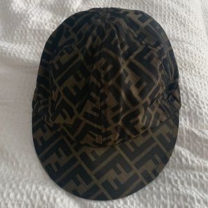 Awesome Fendi cap. Has an adjustable strap for size .